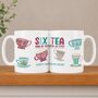 Personalised Six Tea Tea Mug 60th Birthday Gift, thumbnail 1 of 7
