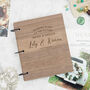 Personalised Scrapbook Wedding Planner Engagement Gift, thumbnail 5 of 12