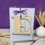 Personalised Initial Letter Mother’s Day Card, thumbnail 6 of 6