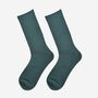 Men's Bamboo Socks Forest Green, thumbnail 1 of 5