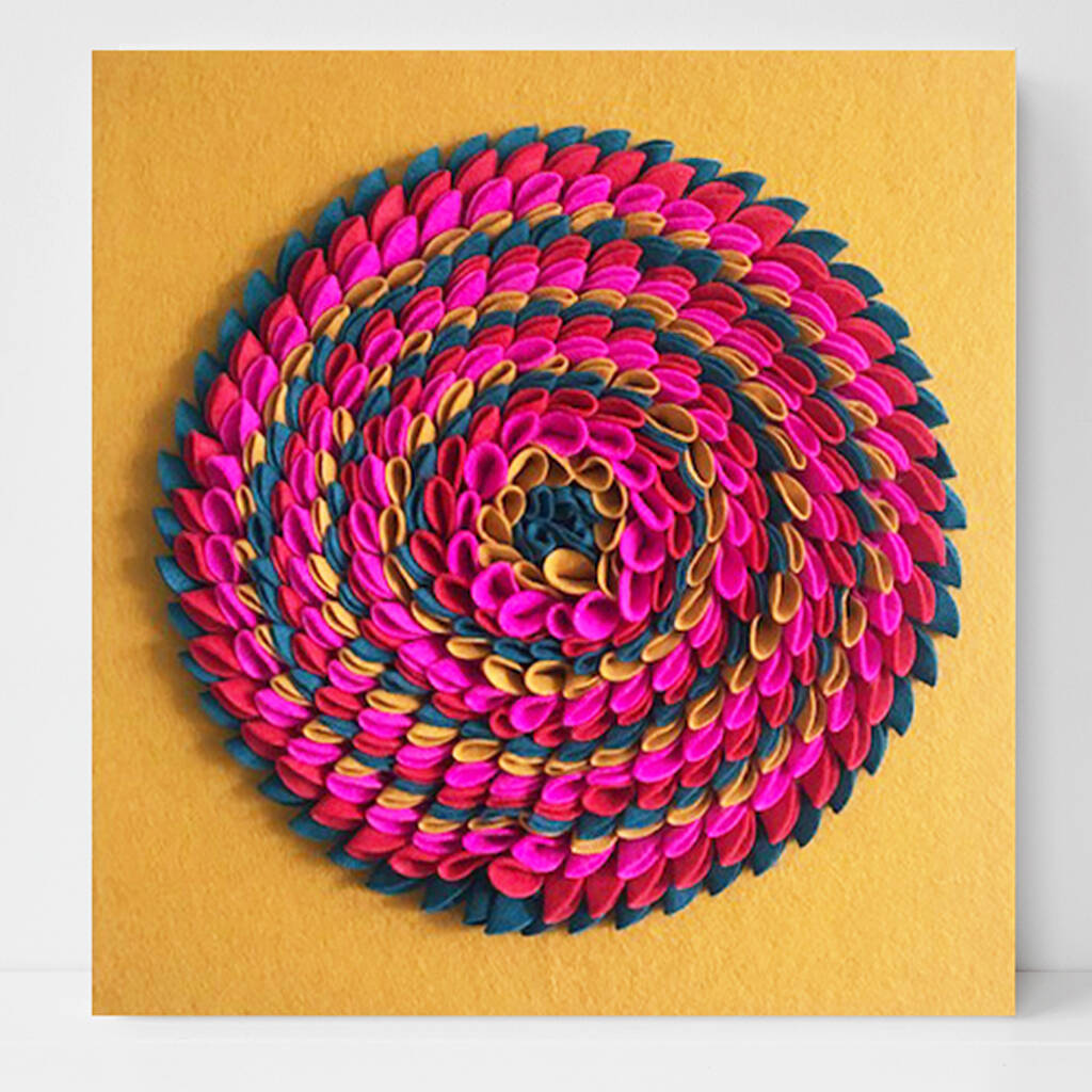 Felt Wall Art By Sandy A Powell