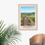 Offa's Dyke Path National Trail Travel Poster Art Print, thumbnail 5 of 8