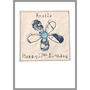 Personalised Flower Birthday Card For Her, thumbnail 3 of 12