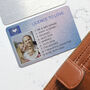 Personalised Licence To Love Metal Wallet Card, thumbnail 3 of 7