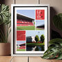 Nottingham Forest Views Of The City Ground Poster, thumbnail 3 of 7
