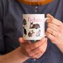 'Lickers' Ceramic Cat Mug, thumbnail 3 of 7