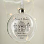 Personalised Home Glass Bauble, thumbnail 3 of 5