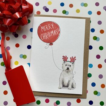 Personalised Dog Breed Christmas Card, 2 of 12