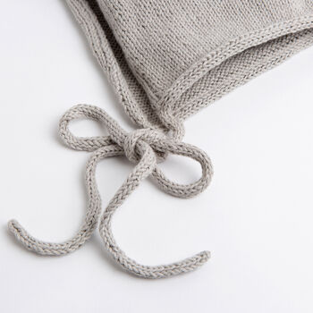 Dinosaur Baby Bonnet Easy Knitting Kit, 4 of 12