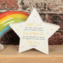 Personalised Little Soul Baby Loss Keepsake Star, thumbnail 1 of 2