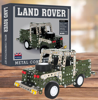 Make Your Own Land Rover Metal Construction Set, 4 of 7