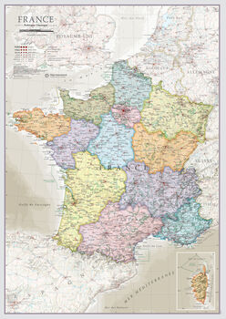 Map Of France Classic Edition, 3 of 5