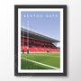 Ashton Gate Lansdown Stand Bristol Bears Rugby Poster, thumbnail 6 of 6