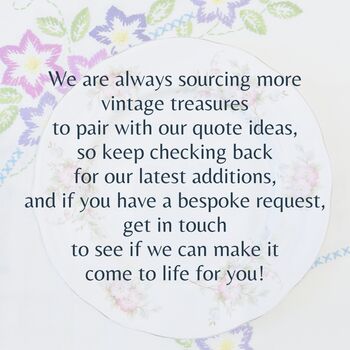 Sorry The Cat Is A Twat Upcycled Vintage Plate, 6 of 9