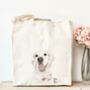 Personalised Golden Retriever Tote, thumbnail 2 of 3