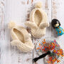 Bunny Baby Slippers Knitting Kit The Year Of The Rabbit, thumbnail 1 of 6