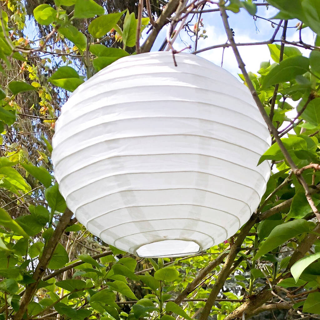 Garden Party Paper Lanterns: Pack Of Three, 1 of 2