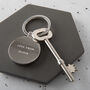 Personalised Childs Drawing Father's Day Keyring, thumbnail 3 of 8