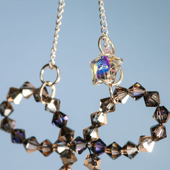 Bag Charm, Crystal Bow And Star, 3 of 4