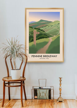Pennine Bridleway National Trail Travel Poster, 4 of 8