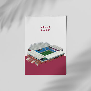 Villa Park Stadium Aston Villa Poster, 3 of 4