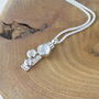 Snowdrift Sterling Silver Moonstone Pendant, thumbnail 1 of 5