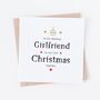 Girlfriend Happy First Christmas Together Card, thumbnail 1 of 2