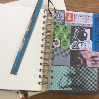 'Printing Processes' Upcycled Notebook, 3 of 6