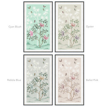 'Lilly' Peony Tree And Butterfly Chinoiserie Print, 11 of 11