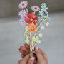 Personalised Wooden Birth Flower Bouquet, thumbnail 4 of 10