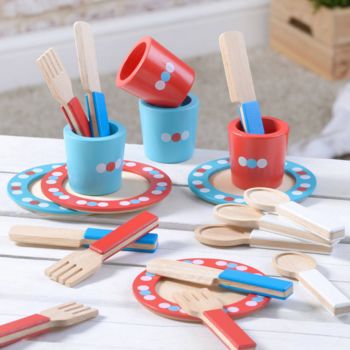 Wooden Kitchen Portable Play Set, 4 of 4