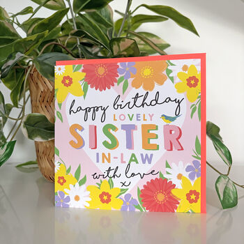 Celebration Birthday Sister In Law Card, 2 of 2
