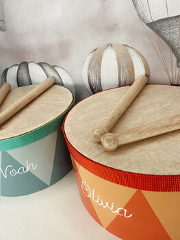 Personalised Wooden Drum, 7 of 8