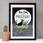 Personalised Owl And Pussycat Wedding Print, thumbnail 1 of 10