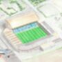 Leeds United Fc Elland Road Stadium Fine Art Print, thumbnail 2 of 3