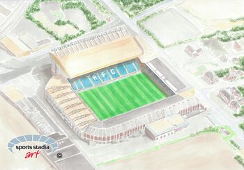 Leeds United Fc Elland Road Stadium Fine Art Print, 2 of 3