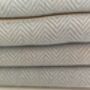 Herringbone Design Pale Blue Sofa Throw, thumbnail 6 of 10