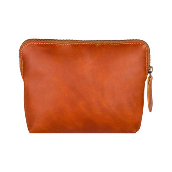 Ladies Small Buffalo Leather Cosmetics Case, 5 of 9
