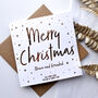 Christmas Card For Nana And Grandpa | Personalised, thumbnail 1 of 5