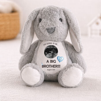 Personalised Big Brother Scan Bunny Plush, 3 of 5