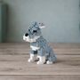 Just Paws 'Build Your Own Schnauzer Brick Kit' | In Gift Box | Craft | Hobby, thumbnail 2 of 7