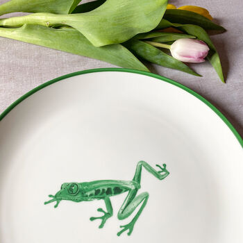 Tree Frog Coupe Dinner Plate, 4 of 4