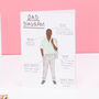 Dad Diagram Black Fathers Day Card, thumbnail 1 of 2