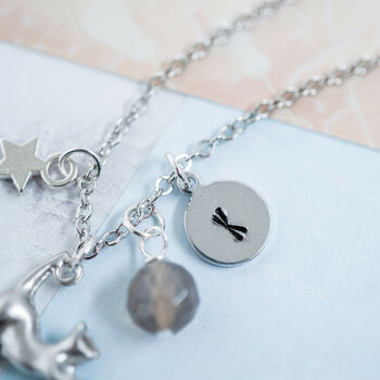 Personalised Cat Charm Necklace, 3 of 4