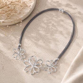 Wildflower Harmony Magnetic Fastening Necklace, 4 of 7