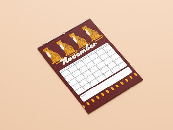 2025 Illustrated Checkerboard Calendar, 3 of 4