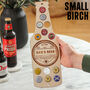 Personalised Beer Bottle Collector Wall Art For Home, thumbnail 8 of 12