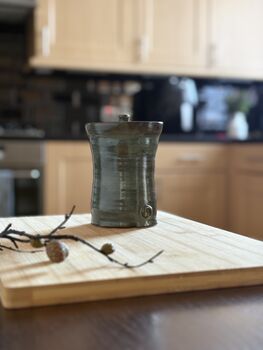 Handmade Lidded Porcelain Jar/Box, 2 of 5