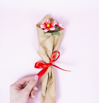 Handmade Vegan Chocolate Bouquet Gift Box, 3 of 3