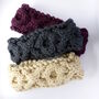 Pdf Knitting Pattern 'Xoxo' Cable Headband, thumbnail 2 of 3